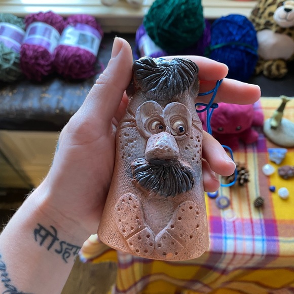 Handmade Pottery Ornament